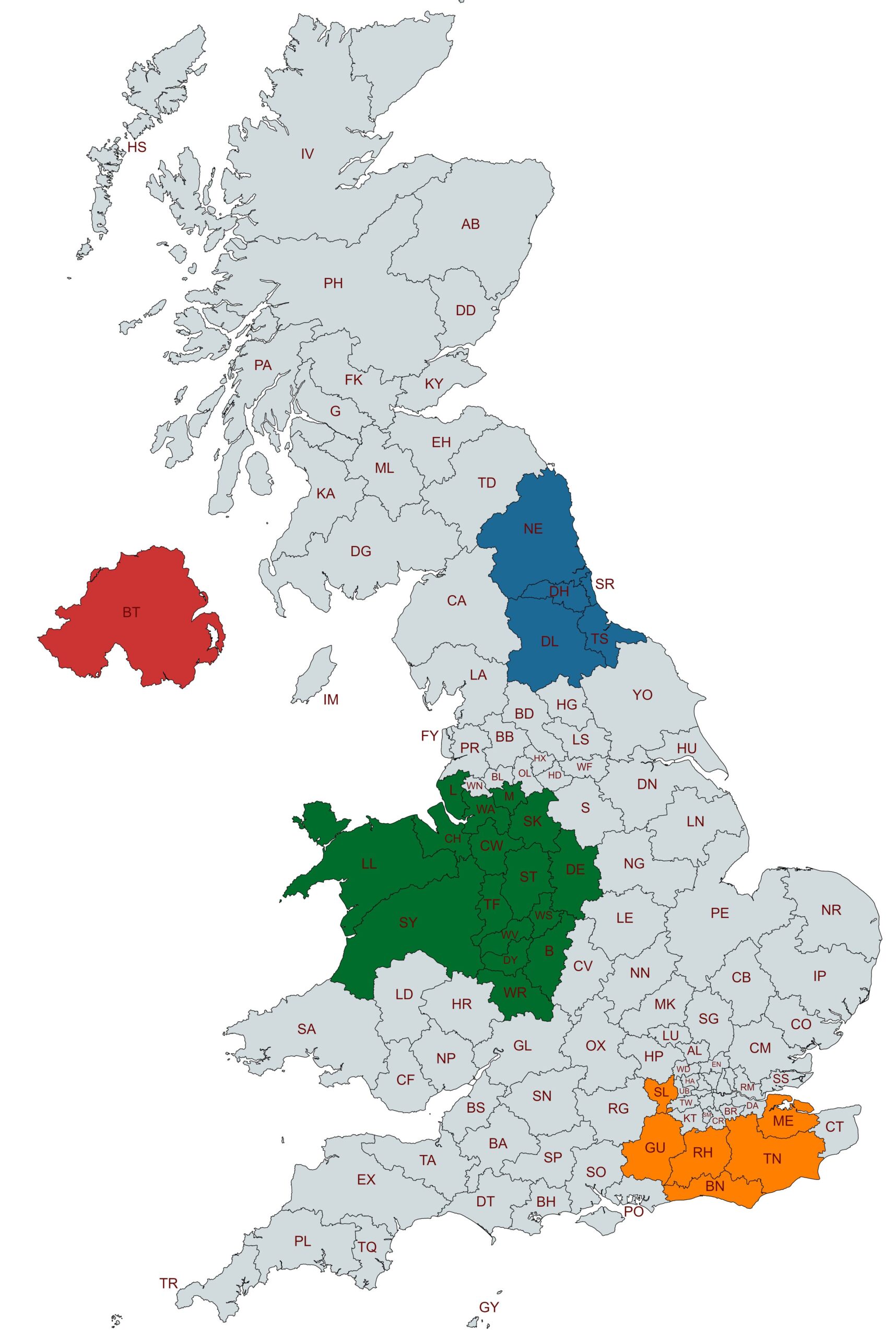 PPP Group Trye Recycling Areas Covered